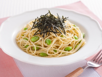 枝豆のパスタ