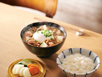 シーチキンと納豆のおみそ汁