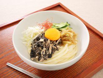 汁なし黒ごま担々風うどん